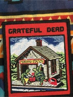 NWT Shakedown Street Grateful Dead Large Embroidered Patch